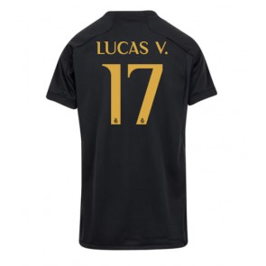 Maillot de foot Real Madrid Lucas Vazquez #17 Troisième Femmes 2023-24 Manches Courte